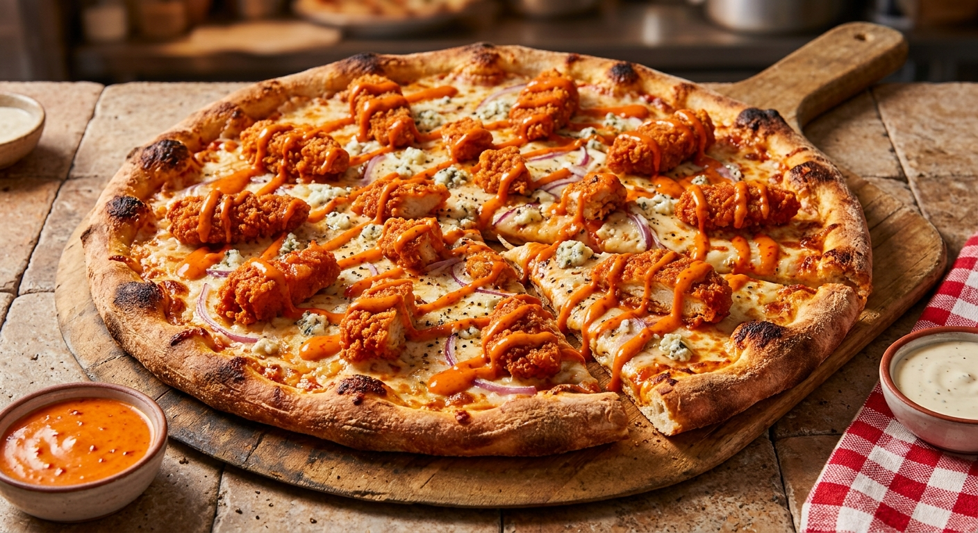 Buffalo Chicken Pizza
